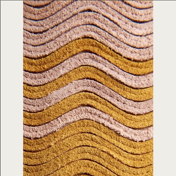 NIB! FRYE “Cindy” multicolored suede mules - Picture 12 of 13